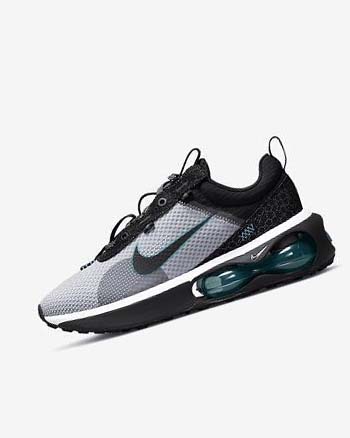 Nike Air Max 2021 SE Grises Negros Blancos | MX 1163